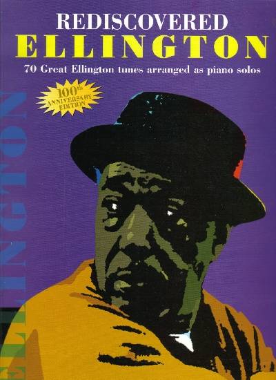 sheet music book cover Rediscovered Ellington - front