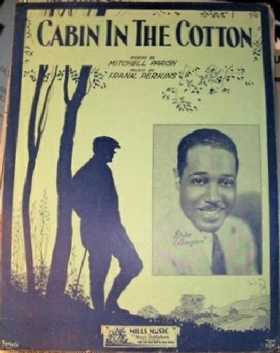 sheet music cover Cabin in the Cotton