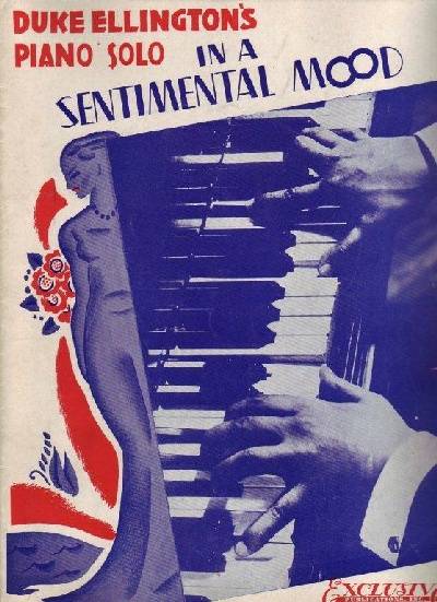 sheet music cover In A Sentimental Mood