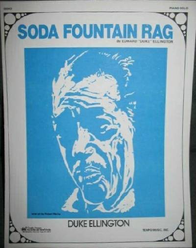sheet music cover Soda Fountain Rag