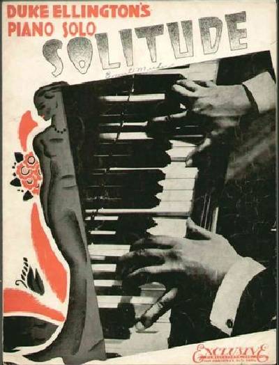 sheet music cover Solitude